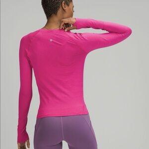 Lululemon Sonic Pink Swiftly Long Sleeve